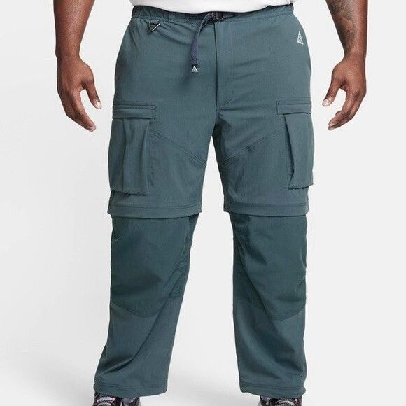 Nike ACG Smith Summit Men’s Size LT Deep Jungle White Lifestyle Cargo Pants - Picture 1 of 9